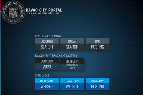 davao city portal payroll 2023 login|Electronic Payroll System.